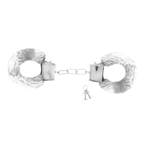 ALGEMAS DE PELUCHE LOVE CUFFS CRUSHIOUS BRANCAS - Image 2