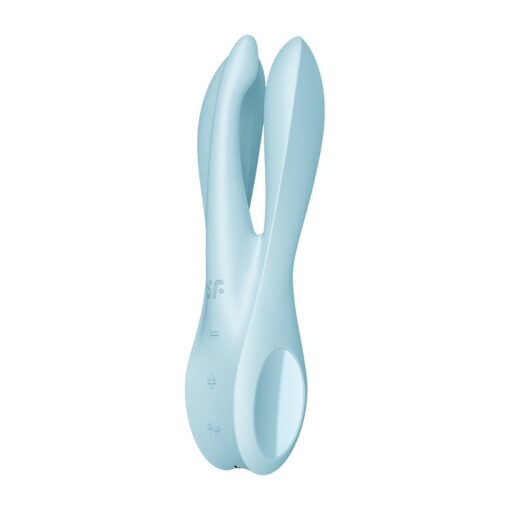VIBRADOR THREESOME 1 AZUL SATISFYER - Image 2