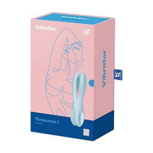 VIBRADOR THREESOME 1 AZUL SATISFYER - Image 7