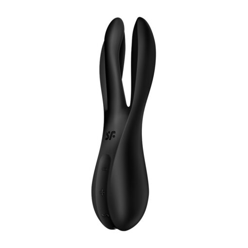 VIBRADOR THREESOME 2 PRETO SATISFYER - Image 2