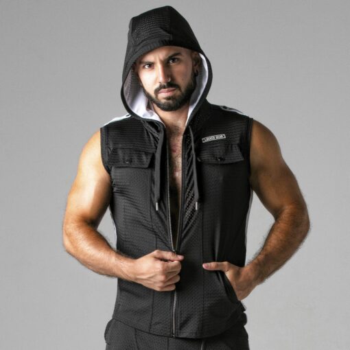 COLETE LOOK AT HARDER HOODY BRANCO LOCKER GEAR - Image 4