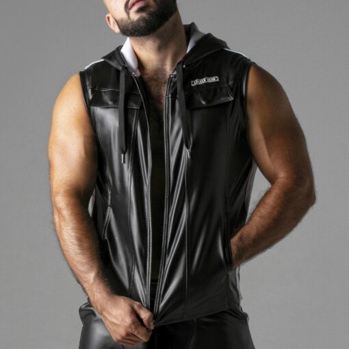 COLETE MASSIVE RUDE HOODY BRANCO LOCKER GEAR - Image 4