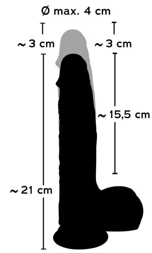 VIBRADOR REALISTA COM VAI-VEM E COMANDO SEM FIOS NATURAL THRUSTING VIBE YOU2TOYS - Image 9