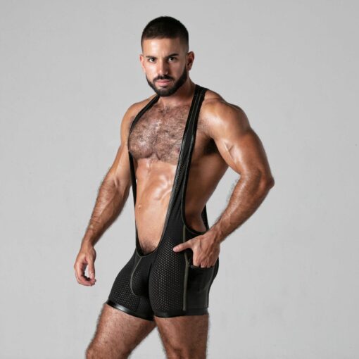 SINGLET LOOK AT IT LOCKER GEAR VERDE - Image 4