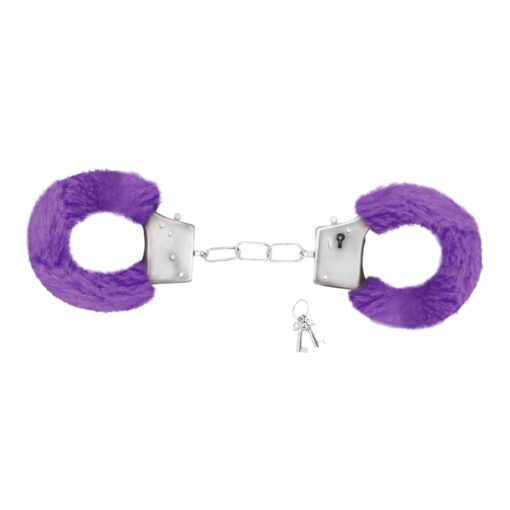 ALGEMAS DE PELUCHE LOVE CUFFS CRUSHIOUS ROXAS - Image 2