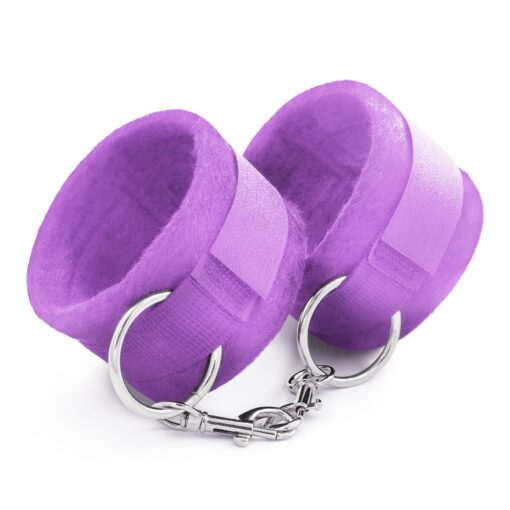 ALGEMAS DE VELCRO TOUGH LOVE COM CORRENTE DE 40CM EXTRA CRUSHIOUS ROXO - Image 2