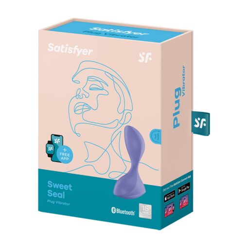 PLUG ANAL SWEET SEAL LILÁS SATISFYER - Image 4