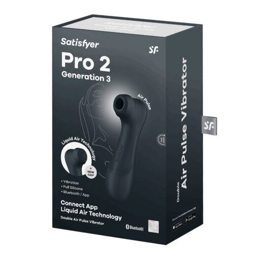 ESTIMULADOR PRO 2 GEN 3 SATISFYER COM CONNECT APP PRETO - Image 6