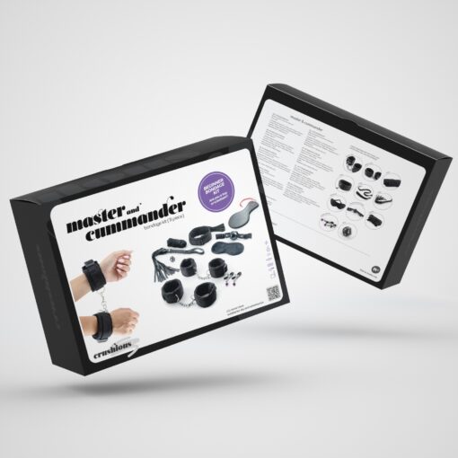 KIT BONDAGE MASTER & CUMMANDER COM 11 PEÇAS CRUSHIOUS - Image 17