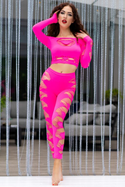 CONJUNTO CR-4632 CHILIROSE ROSA - Image 4
