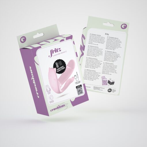 ESTIMULADOR COM CONTROLO REMOTO FRITZ CRUSHIOUS ROSA PASTEL - Image 11
