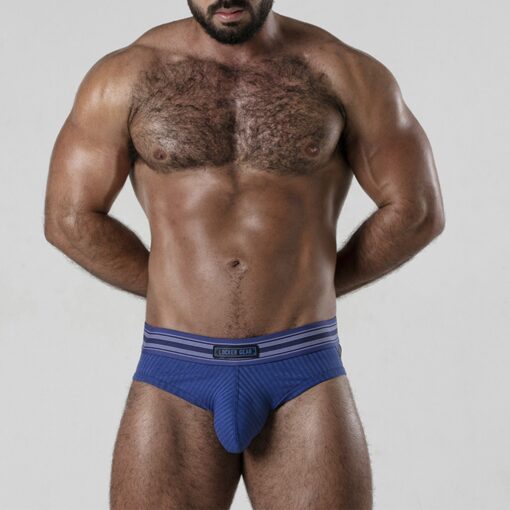 CUECA BACKROOM BOTTOMLESS LOCKER GEAR AZUL - Image 2