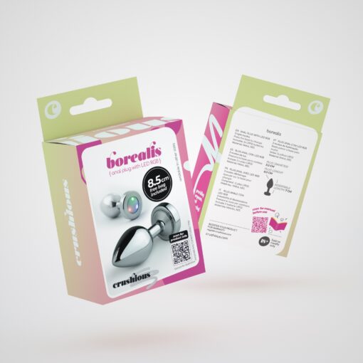BOREALIS PLUG ANAL MÉDIO COM LED CRUSHIOUS - Image 9
