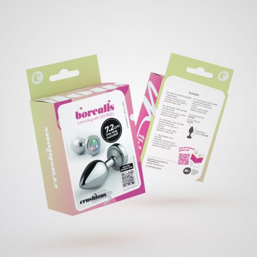 BOREALIS PLUG ANAL PEQUENO COM LED CRUSHIOUS - Image 9