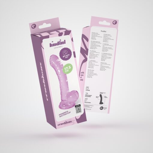 HUDINI DILDO ANAL JELLY ROXO CRUSHIOUS - Image 7