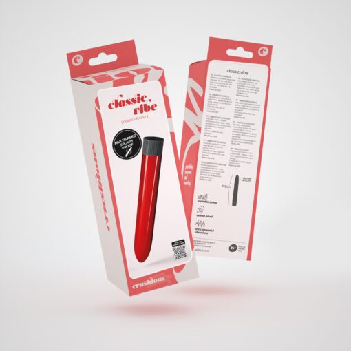 VIBRADOR CLASSIC VIBE CRUSHIOUS VERMELHO - Image 5