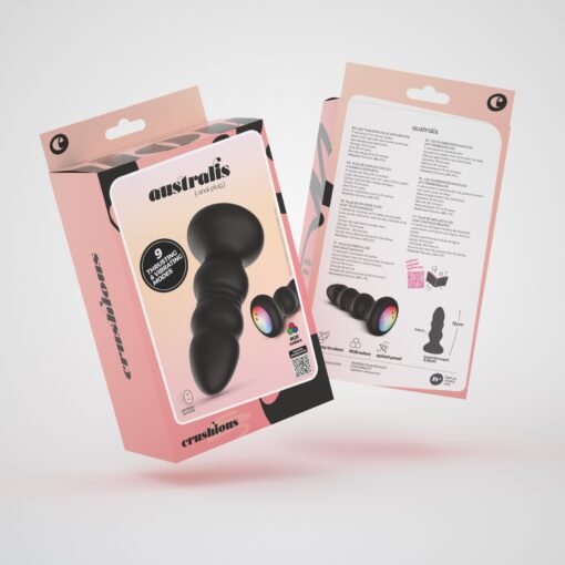 AUSTRALIS PLUG ANAL COM LED E COMANDO À DISTÂNCIA CRUSHIOUS - Image 9
