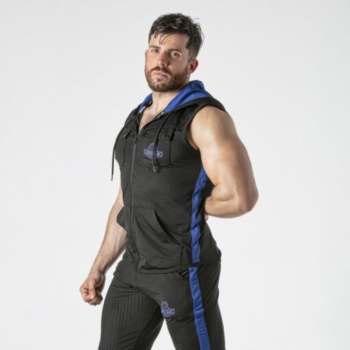 COLETE HOODY AZUL LOCKER GEAR - Image 7