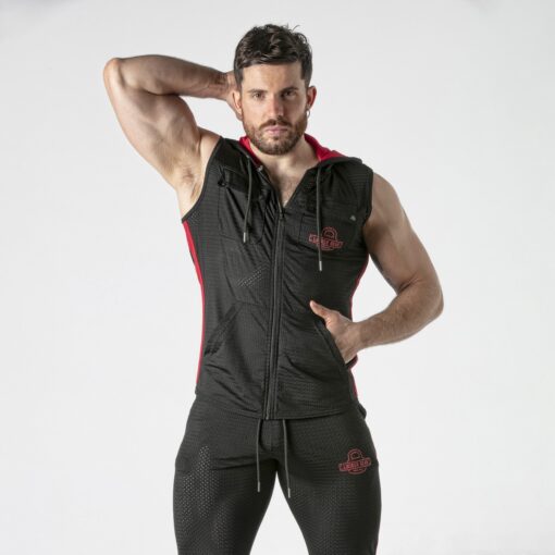 COLETE HOODY VERMELHO LOCKER GEAR - Image 3