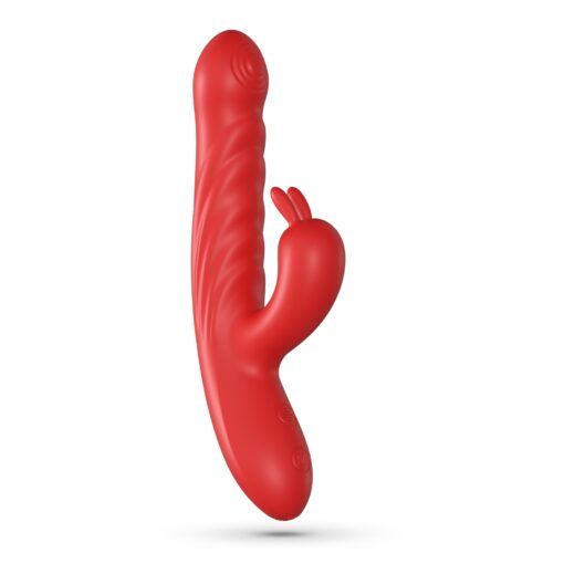 LAPIN VIBRADOR RECARREGÁVEL RABBIT COM IMPULSO VERMELHO CRUSHIOUS - Image 2