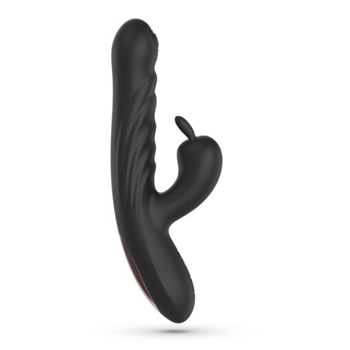 LAPIN VIBRADOR RECARREGÁVEL RABBIT COM IMPULSO PRETO CRUSHIOUS - Image 4