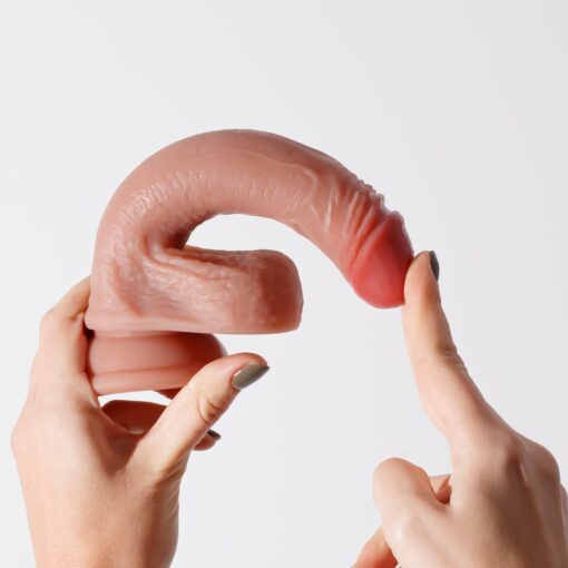 DILDO DE SILICONE LÍQUIDO INVIKTUS 7 CRUSHIOUS PELE - Image 4