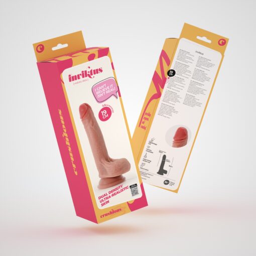 DILDO DE SILICONE LÍQUIDO INVIKTUS 7 CRUSHIOUS PELE - Image 10