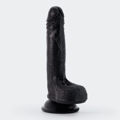 DILDO DE SILICONE LÍQUIDO INVIKTUS 7 CRUSHIOUS PRETO - Image 2