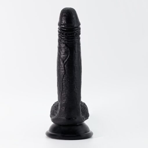 DILDO DE SILICONE LÍQUIDO INVIKTUS 7 CRUSHIOUS PRETO - Image 3