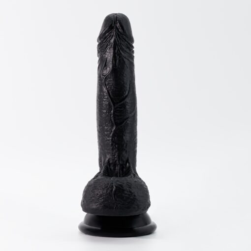 DILDO DE SILICONE LÍQUIDO INVIKTUS 7 CRUSHIOUS PRETO - Image 4