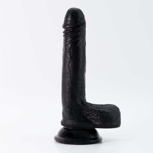 DILDO DE SILICONE LÍQUIDO INVIKTUS 7 CRUSHIOUS PRETO - Image 5