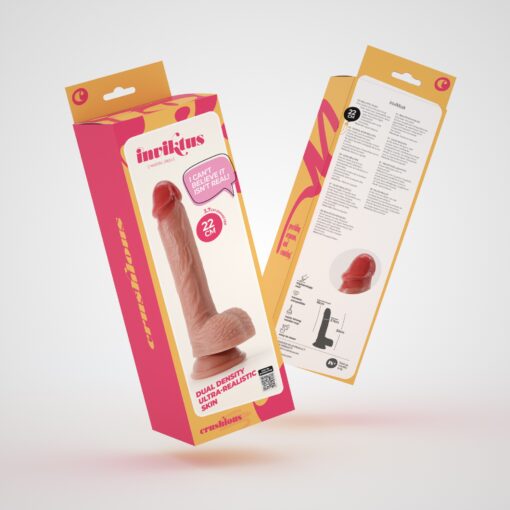 DILDO DE SILICONE LÍQUIDO INVIKTUS 8 CRUSHIOUS PELE - Image 9