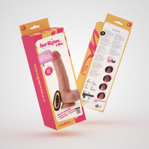 VIBRADOR DE SILICONE LÍQUIDO INVIKTUS VIBE 8,5 CRUSHIOUS PELE - Image 10