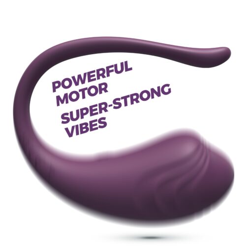 OVO VIBRATÓRIO RECARREGÁVEL COM COMANDO TAMAGO CRUSHIOUS ROXO - Image 6