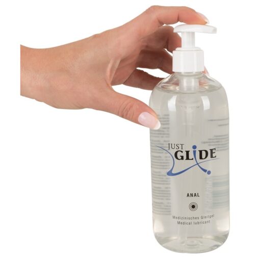 LUBRIFICANTE À BASE DE ÁGUA ANAL 500ML JUST GLIDE - Image 4