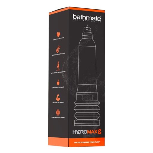 BOMBA PARA PÉNIS HYDROMAX 8 - BATHMATE TRANSPARENTE - Image 2
