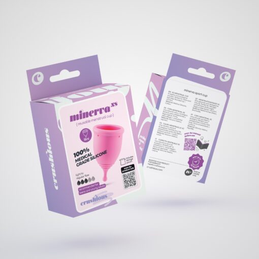 COPO MENSTRUAL MINERVA XS COM BOLSA CRUSHIOUS - Image 12