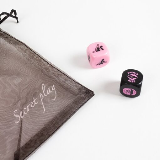 CONJUNTO 2 DADOS FOREPLAY FANATICS! DICE LOVERS! SECRET PLAY - Image 4