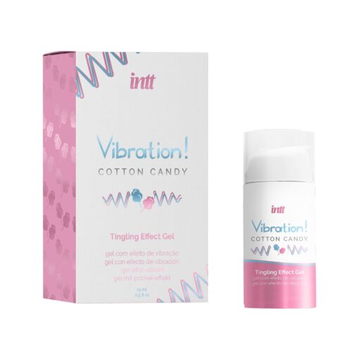VIBRADOR LÍQUIDO ALGODÃO DOCE 15ML INTT - Image 3