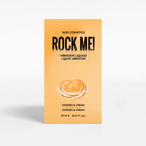 ROCK ME! VIBRADOR LÍQUIDO BISCOITO E NATA 20 ML NUEI - Image 2