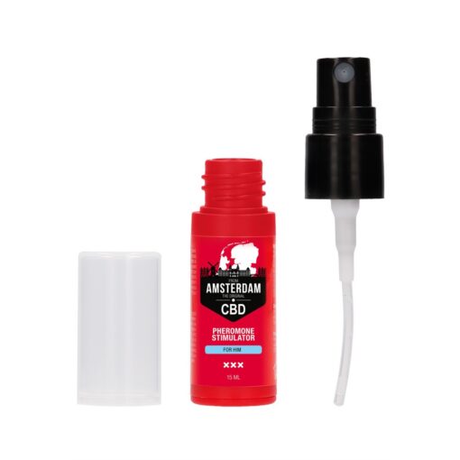 PERFUME COM FEROMONAS PARA HOMEM ORIGINAL CBD AMSTERDAM 0.5 FL OZ 15 ML PHARMQUESTS - Image 3