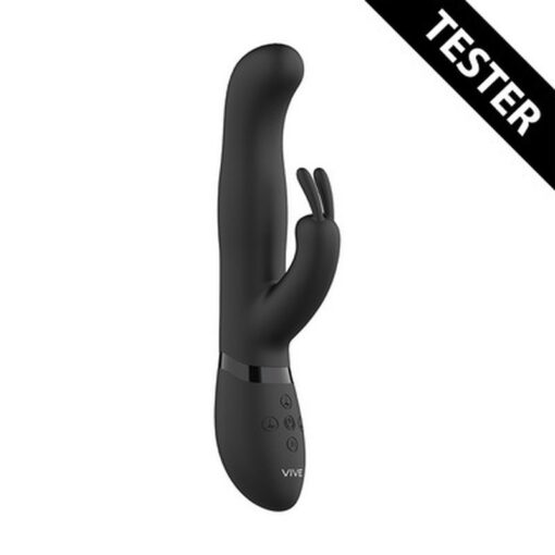 TESTER VIBRADOR IZARA ROTATING BEADS RABBIT BLACK VIVE