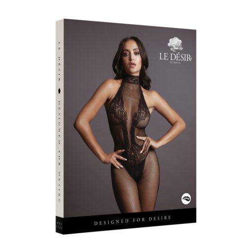 CATSUIT FISHNET AND LACE LE DÉSIR - Image 2
