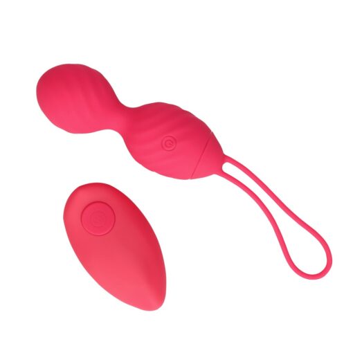OVO VIBRATÓRIO COM COMANDO REMOTO VERMELHO LOVELINE - Image 6