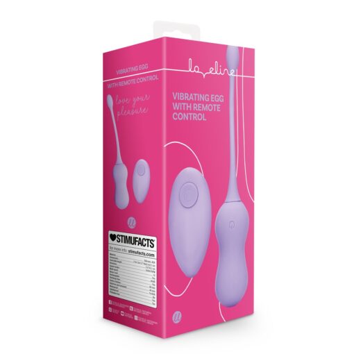 OVO VIBRATÓRIO COM COMANDO REMOTO ROXO LOVELINE - Image 2