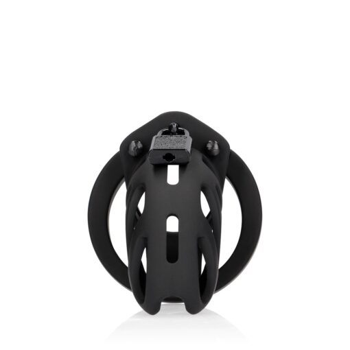 JAULA MODEL 24 CHASTITY 3.5 /9 CM PRETO MANCAGE - Image 3