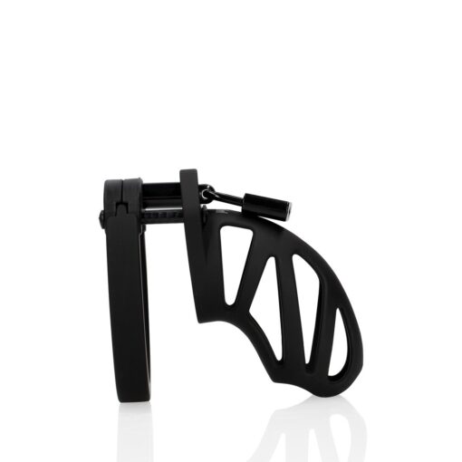 JAULA MODEL 24 CHASTITY 3.5 /9 CM PRETO MANCAGE - Image 4